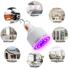 LED Germicidal Lamp with Remote Control,Portable Battery Powered Disinfection Sterilization Light for Car Bedroom Washroom Kitch